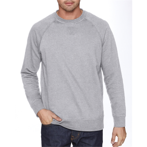 Next Level Apparel Unisex Laguna French Terry Raglan Sweatshirt