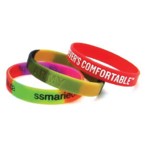 Recycled Silicone Wristband with Debossed Logo | Impact Marketing ...