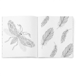 ZEN  COLORING BOOK ANTI-STRESS SOFT COVER JOURNAL