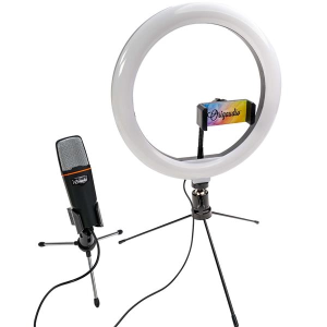 Mcstreamy - Microphone And Light Ring