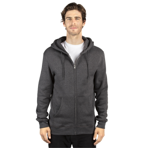 Threadfast Unisex Ultimate Fleece Full-Zip Hooded Sweatshirt